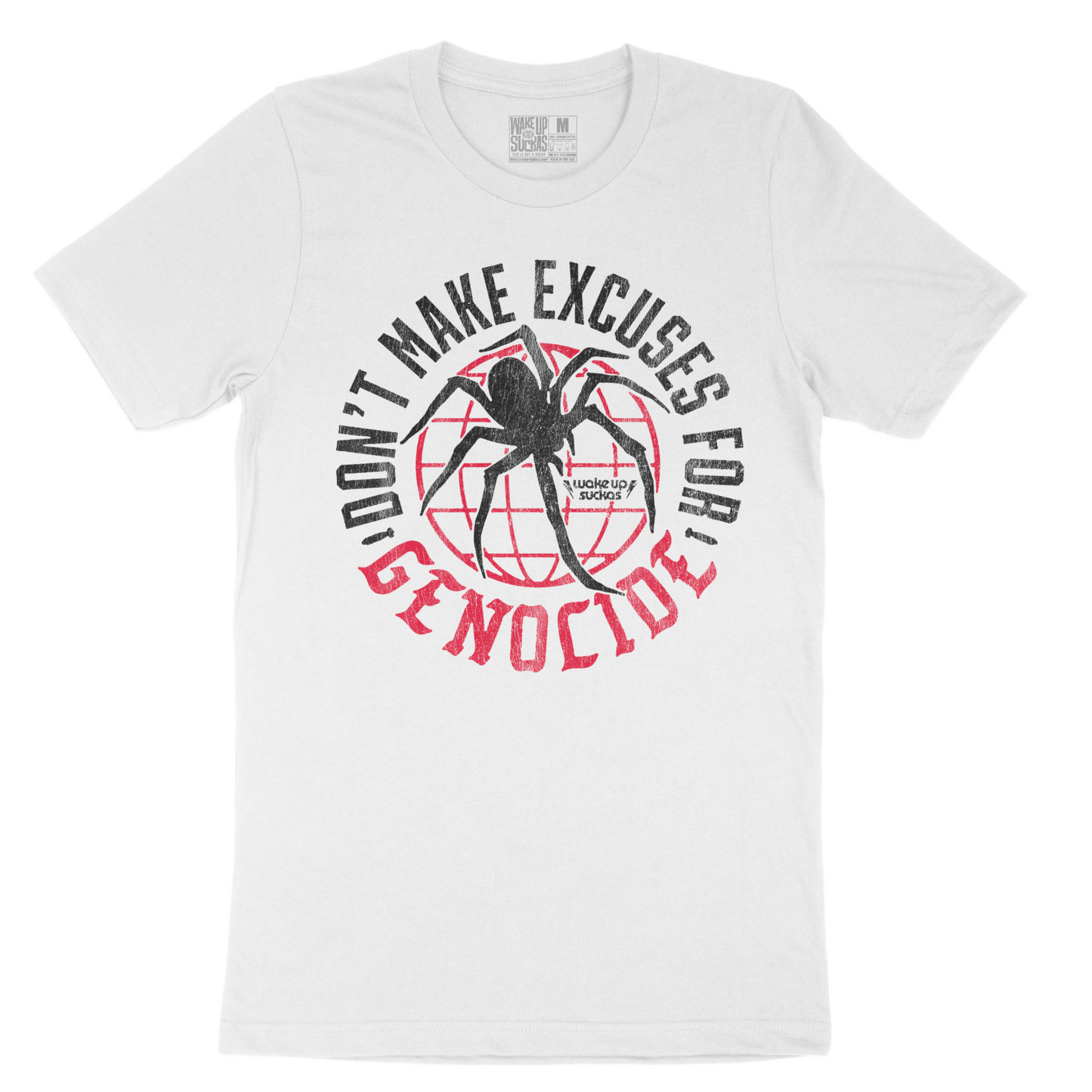 Don’t Make Excuses For Genocide Spider