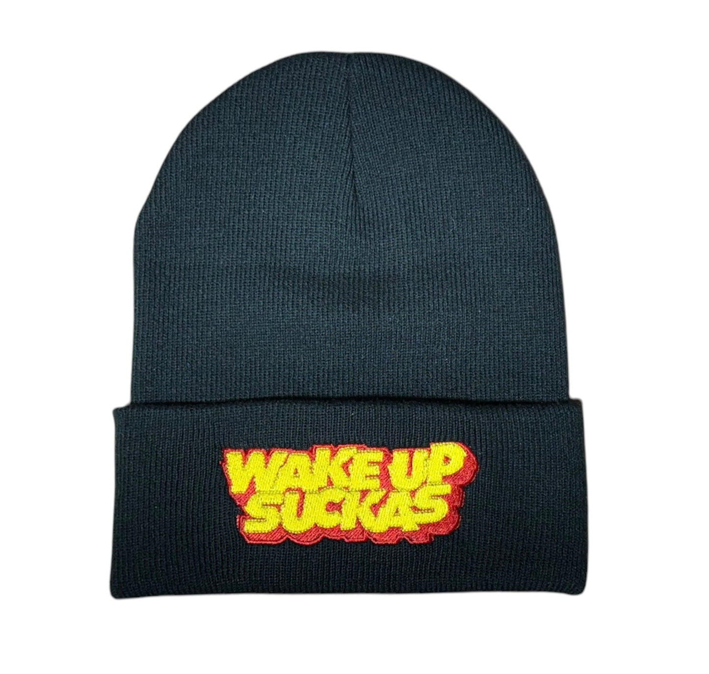 Wake Up Suckas Electric Beanie