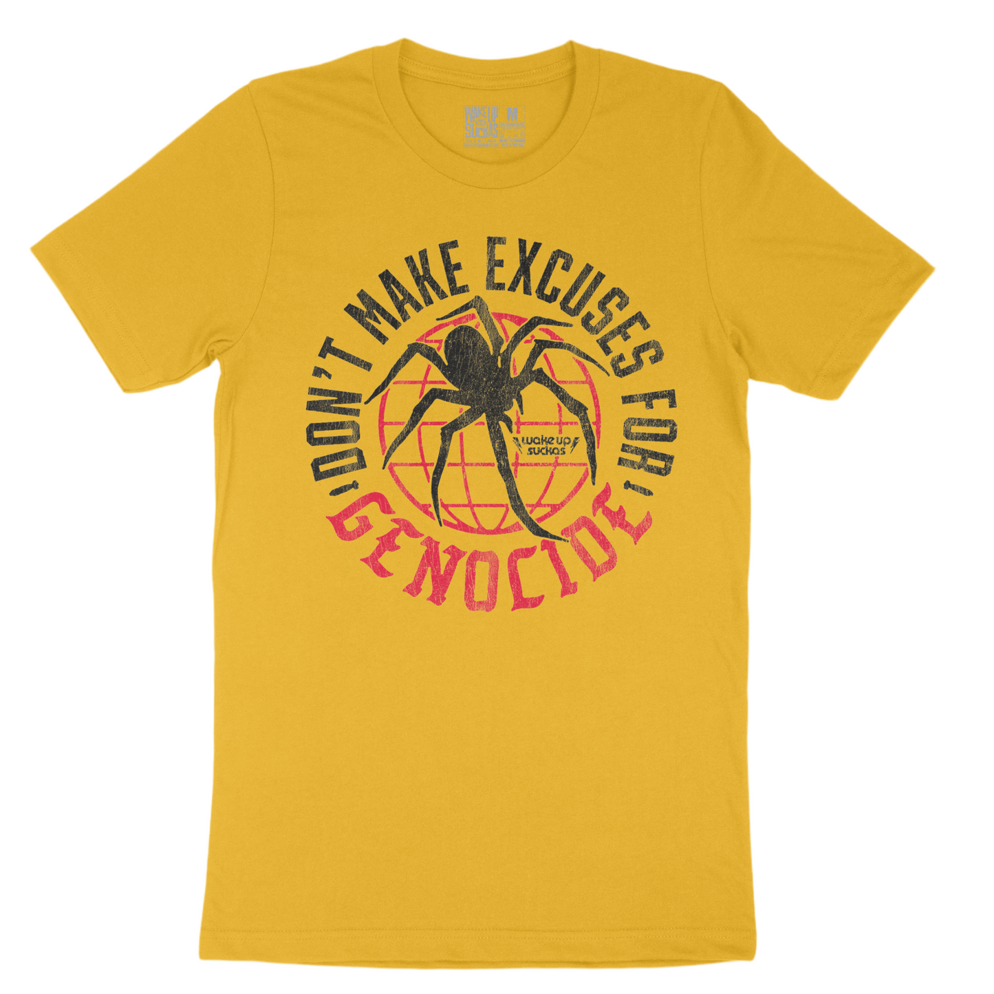 Don’t Make Excuses For Genocide Spider