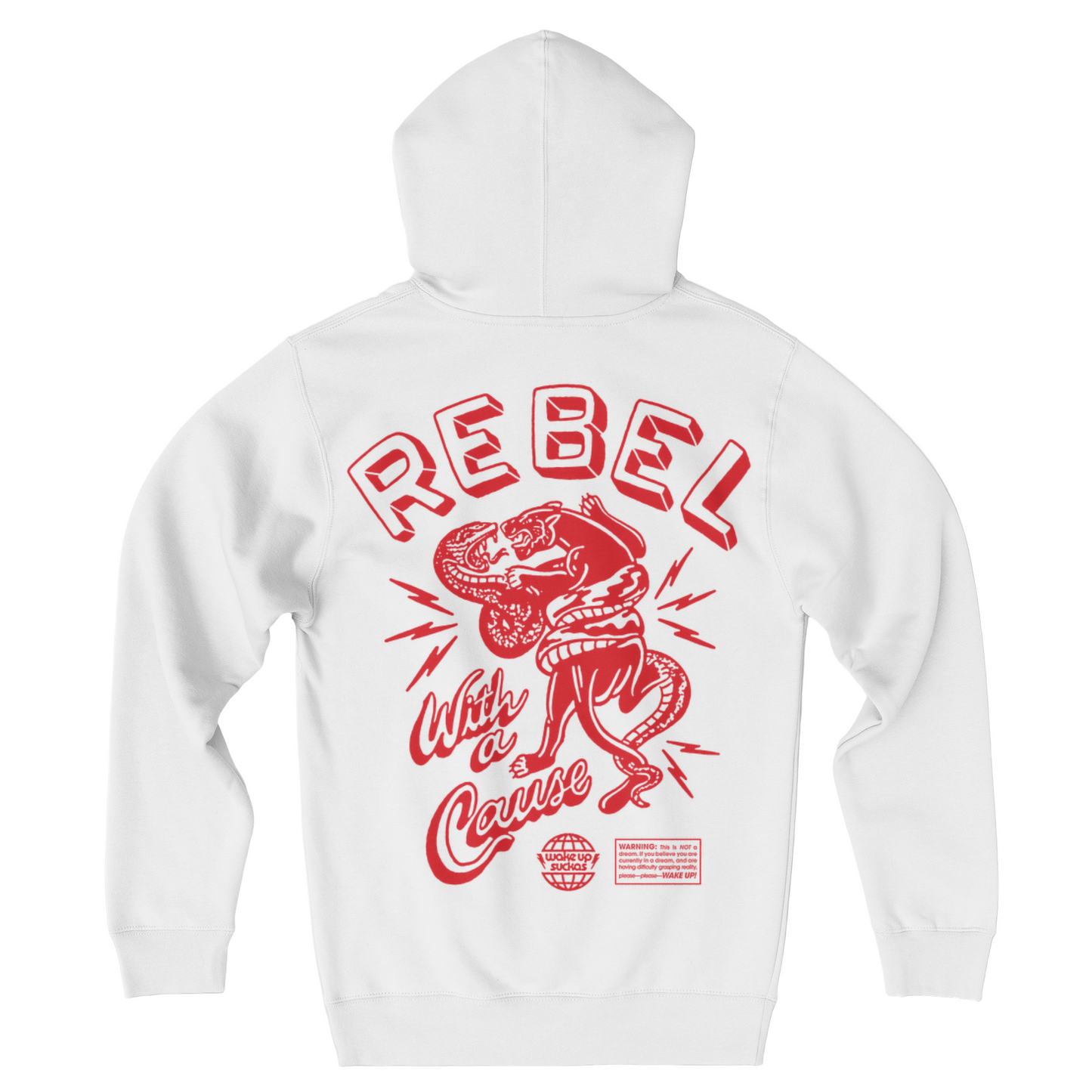 Rebel With A Cause Panther / Snake Hoodie