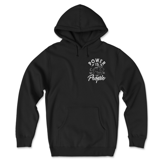 Power Is The People Panther Hoodie